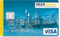 1822 Visa Kreditkarte